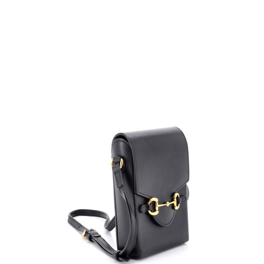 Gucci Horsebit Crossbody Bag Leather #229712G11B - Picture 2 of 6